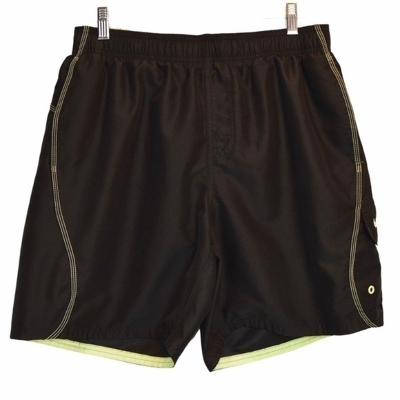 Nike Swim Trunks/Shorts, Black - Large, Pockets - Picture 2 of 10